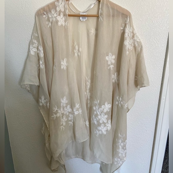 Sonoma Other - Ivory open kimono